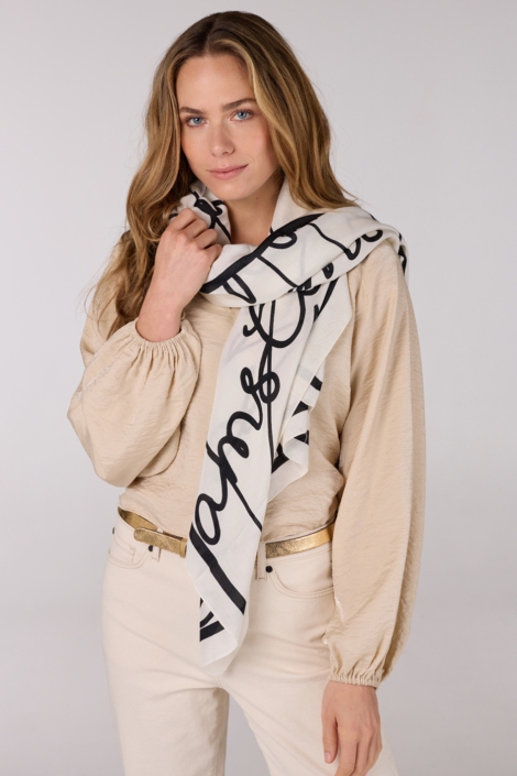 Juffrouw Jansen scarf s25 vtt 904 printed
